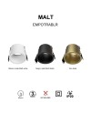 MALT * EMPOTRABLE GU10 ORO